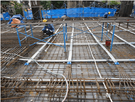 Thi công cáp dự ứng lực